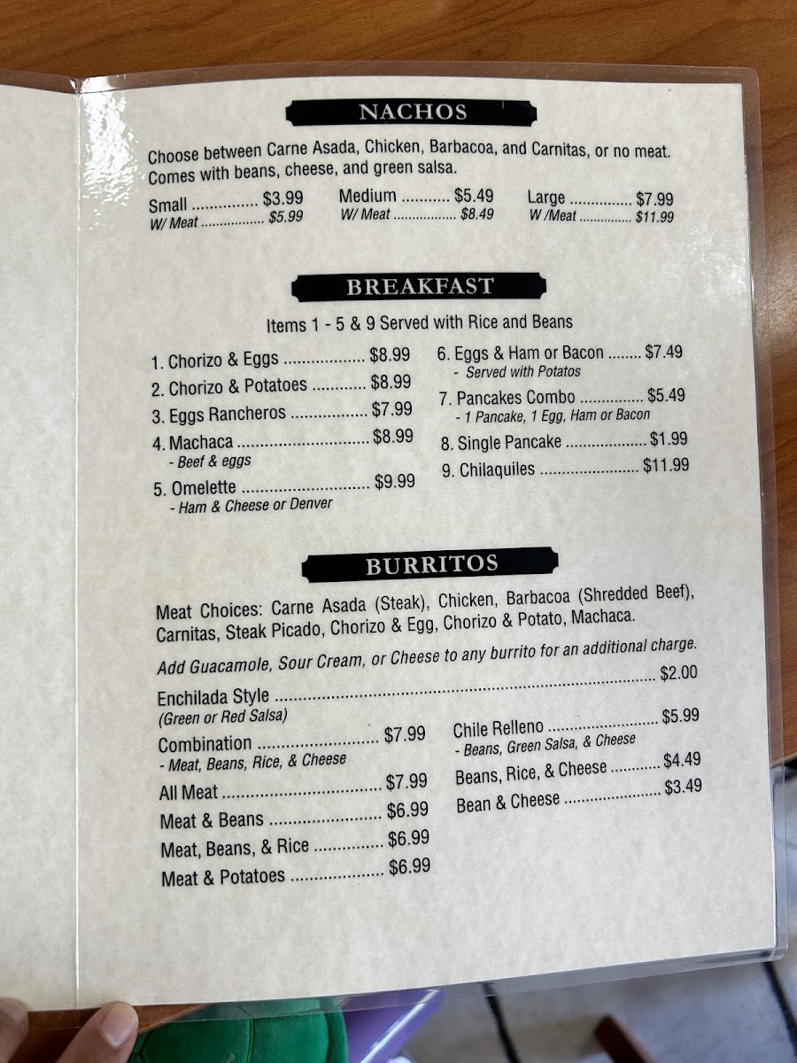Los Jarritos Restaurants Menu - Image 2
