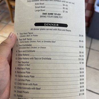 Los Jarritos Restaurants Menu - Image 5